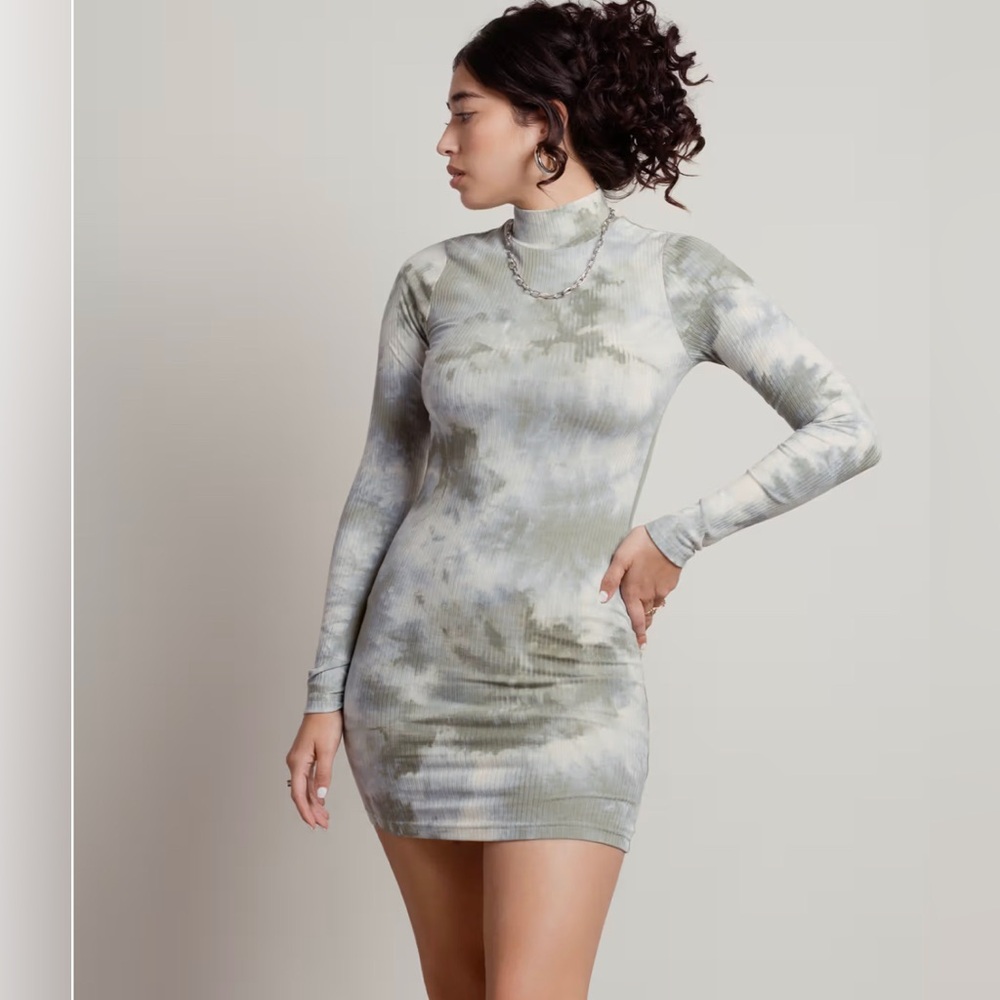 Re:named_Tie Dye Ribbed Mini Dress_Small